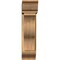 Ekena Millwork Funston Traditional Rough Sawn Bracket w/ Offset Brace, Western Red Cedar, 8"W x 24"D x 32"H BKT0806X24X32FST01RWR - alternate 4